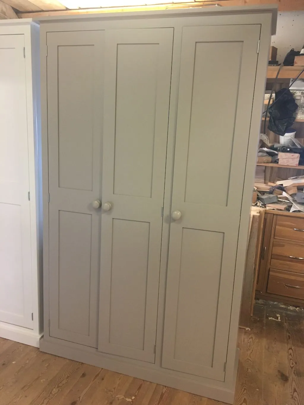 **5 Door Coat and Shoe Storage Combination Cupboard -OPTION 2