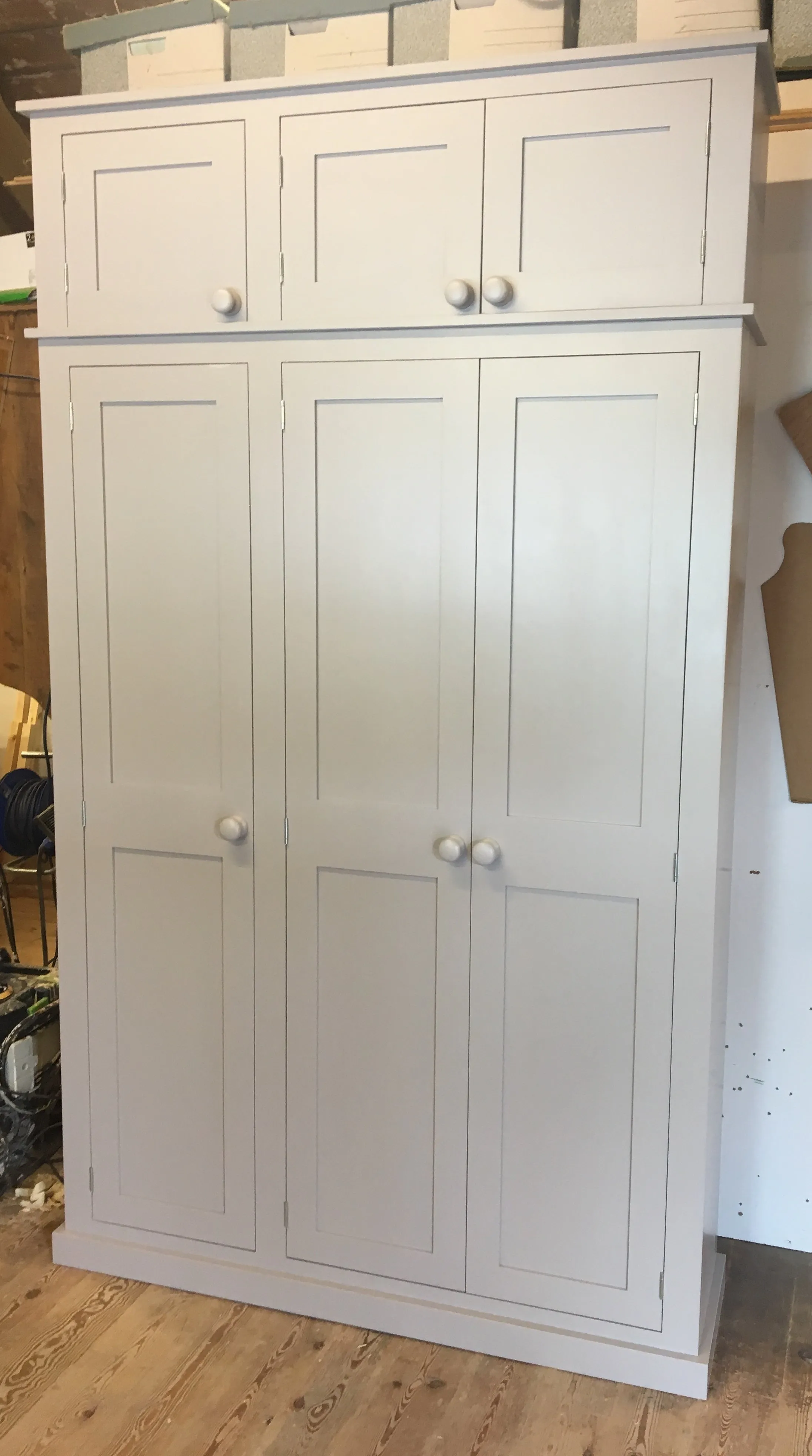 **5 Door Coat and Shoe Storage Combination Cupboard -OPTION 2