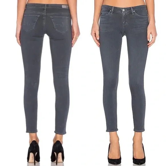 AG JEANS THE LEGGING ANKLE IN GREYHOUND