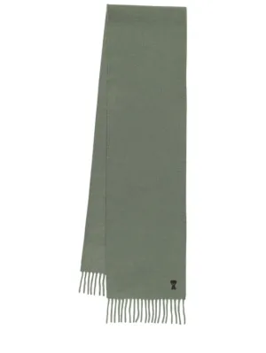 AMI Paris   ADC wool scarf 