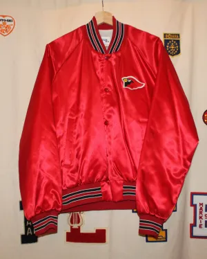 Arizona Cardinals Chalk Line Satin Jacket: L