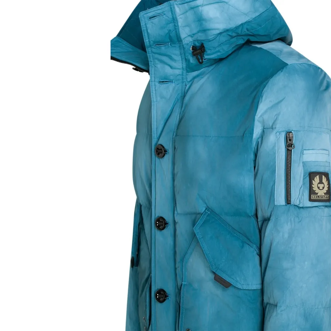 Belstaff Radar Ocean Blue Down Jacket