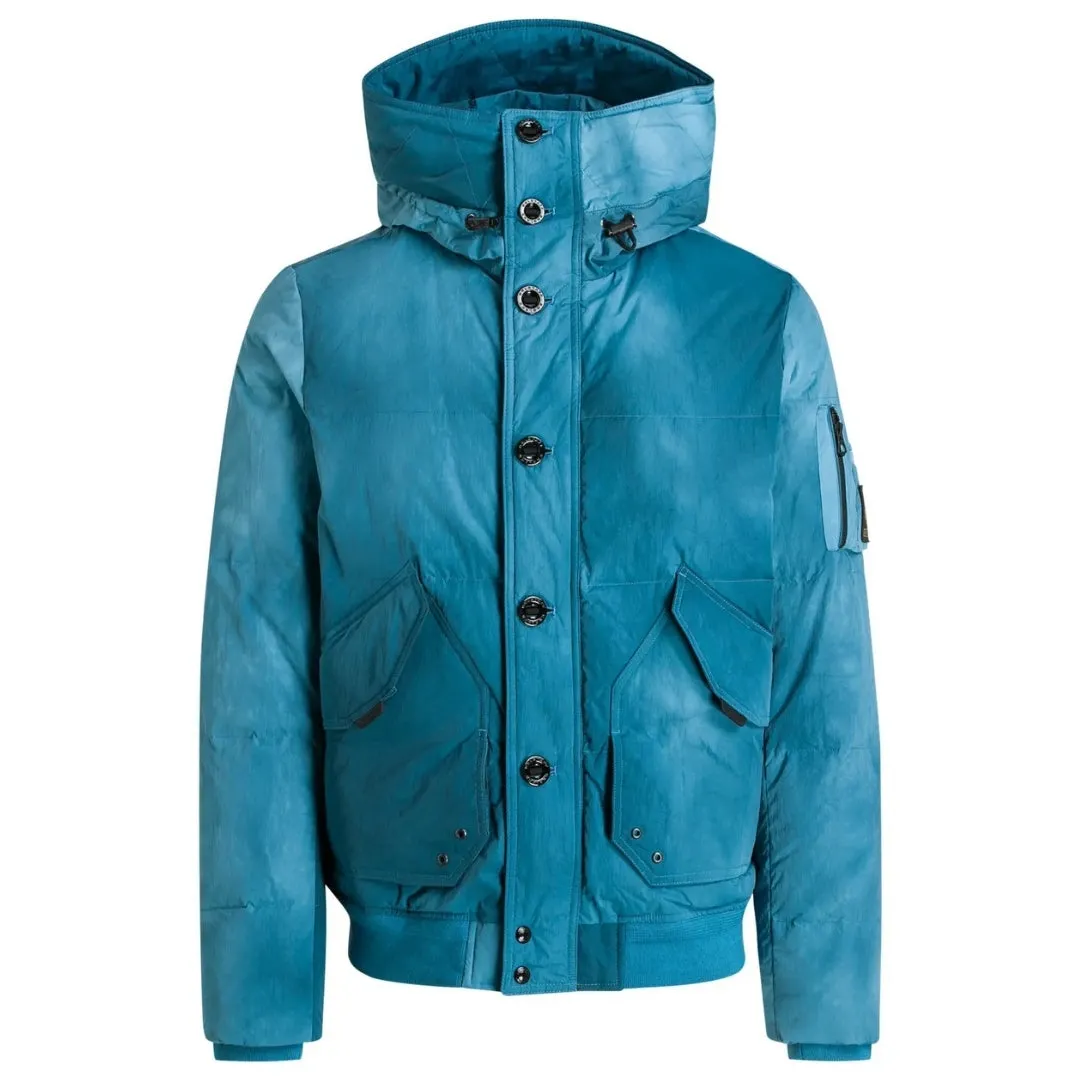 Belstaff Radar Ocean Blue Down Jacket