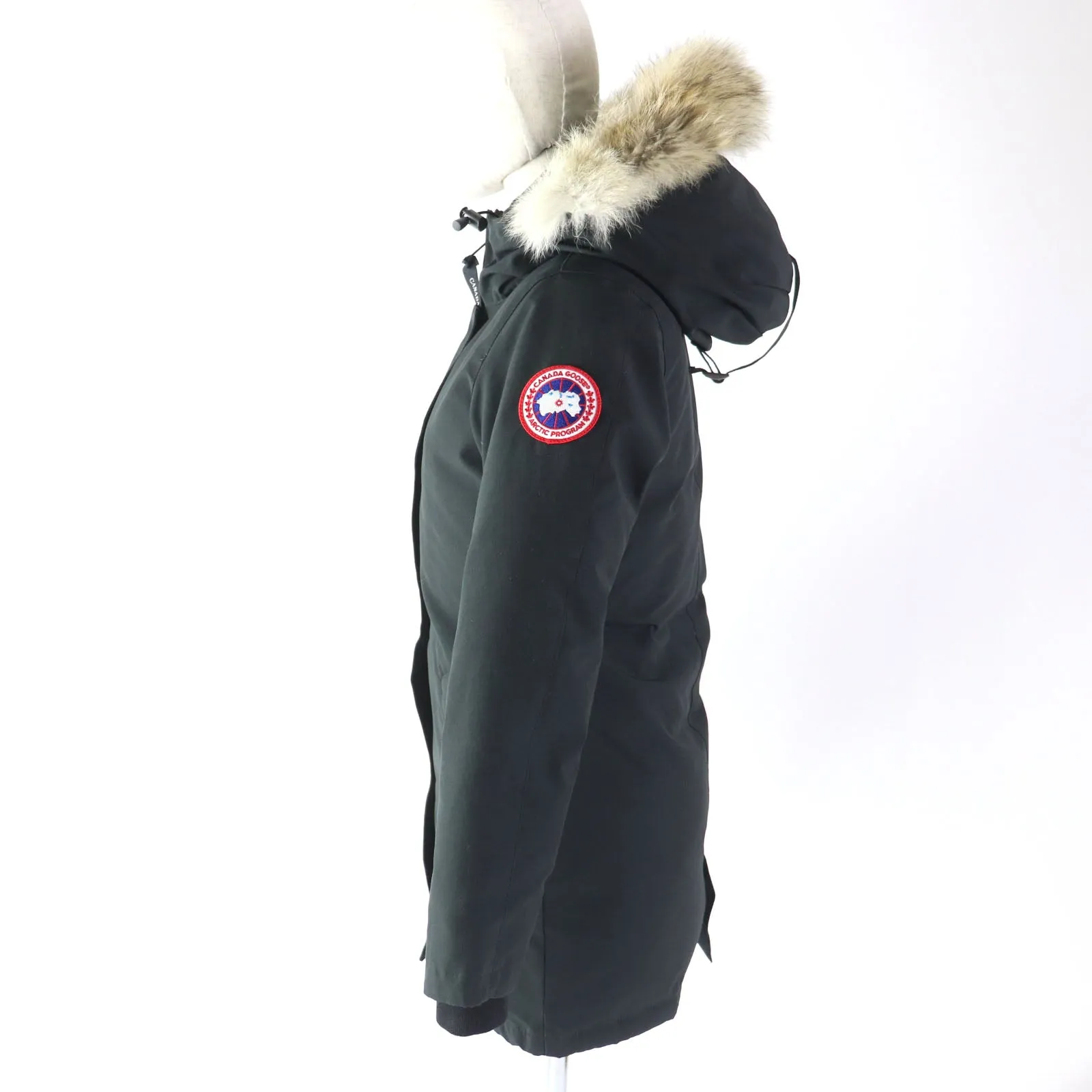 Canada Goose Victoria Parka Down Coat XS Black