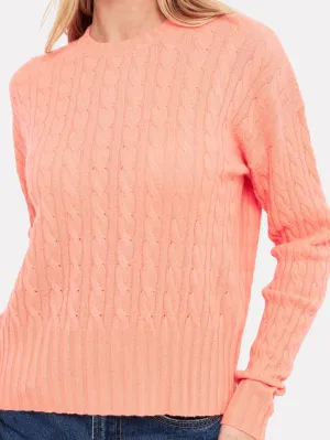 Cathy Cashmere Cable Knit