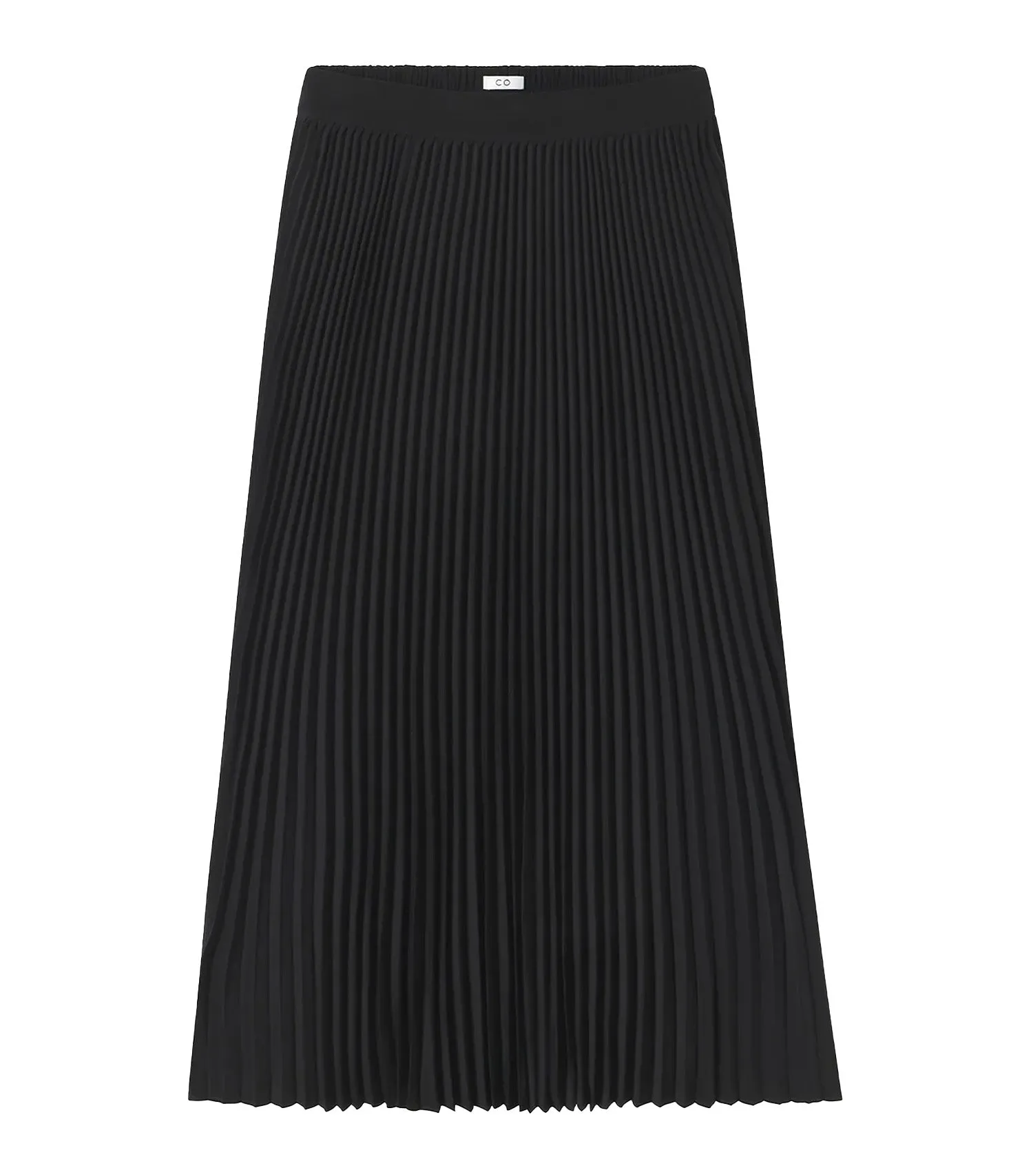 CO COLLECTION Pleated Elastic Waistband Skirt  Colors