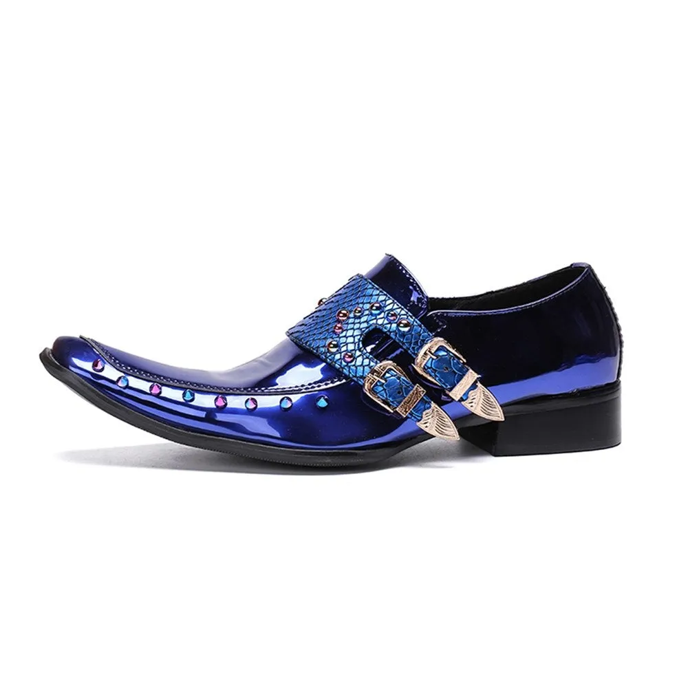 Dress Shoes with Decoration Monk Strap Low Top