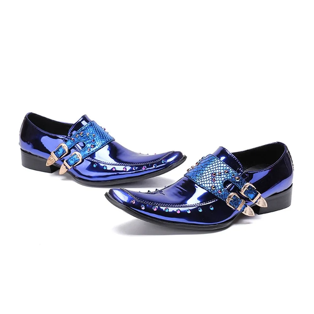 Dress Shoes with Decoration Monk Strap Low Top