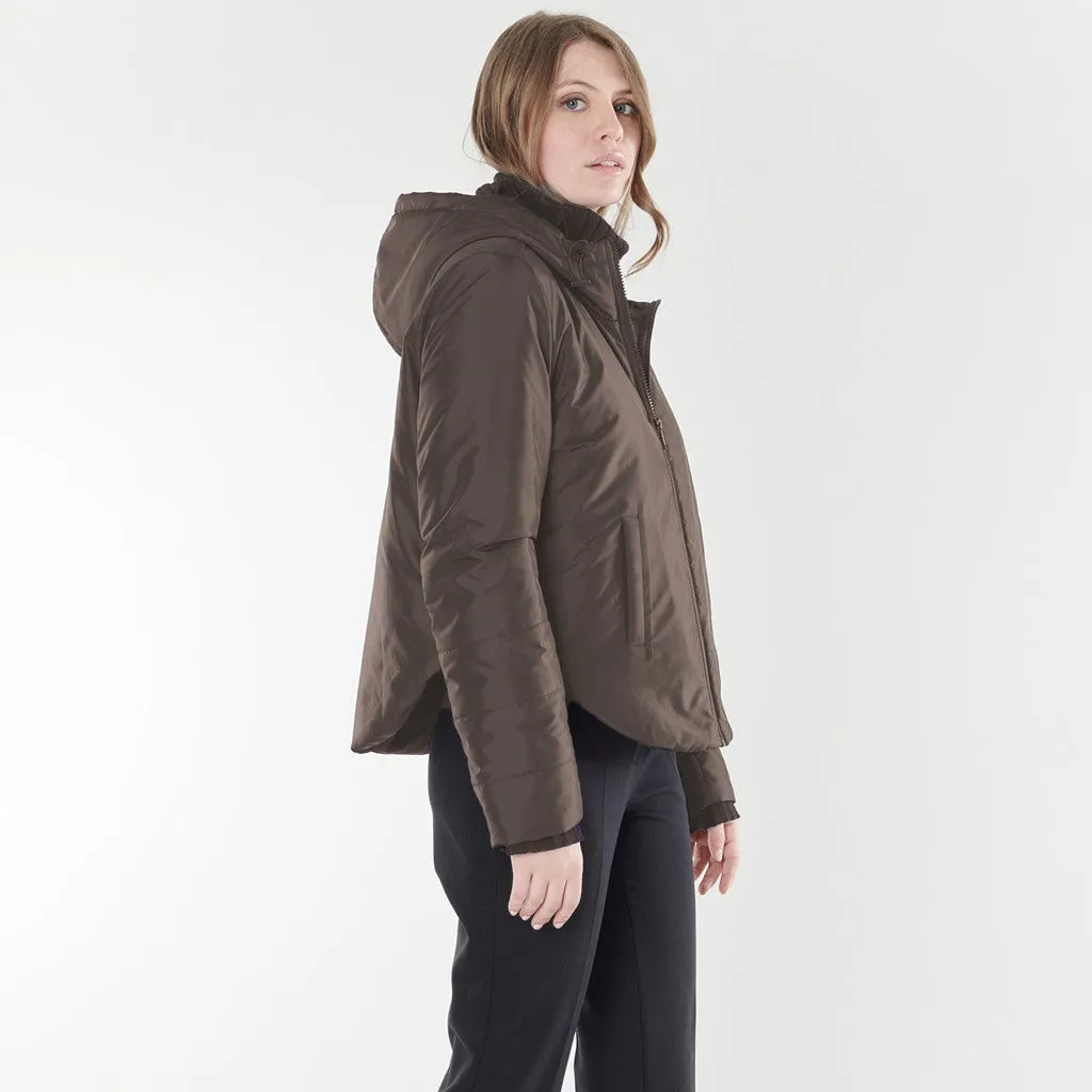 Effie Down Jacket - Choco