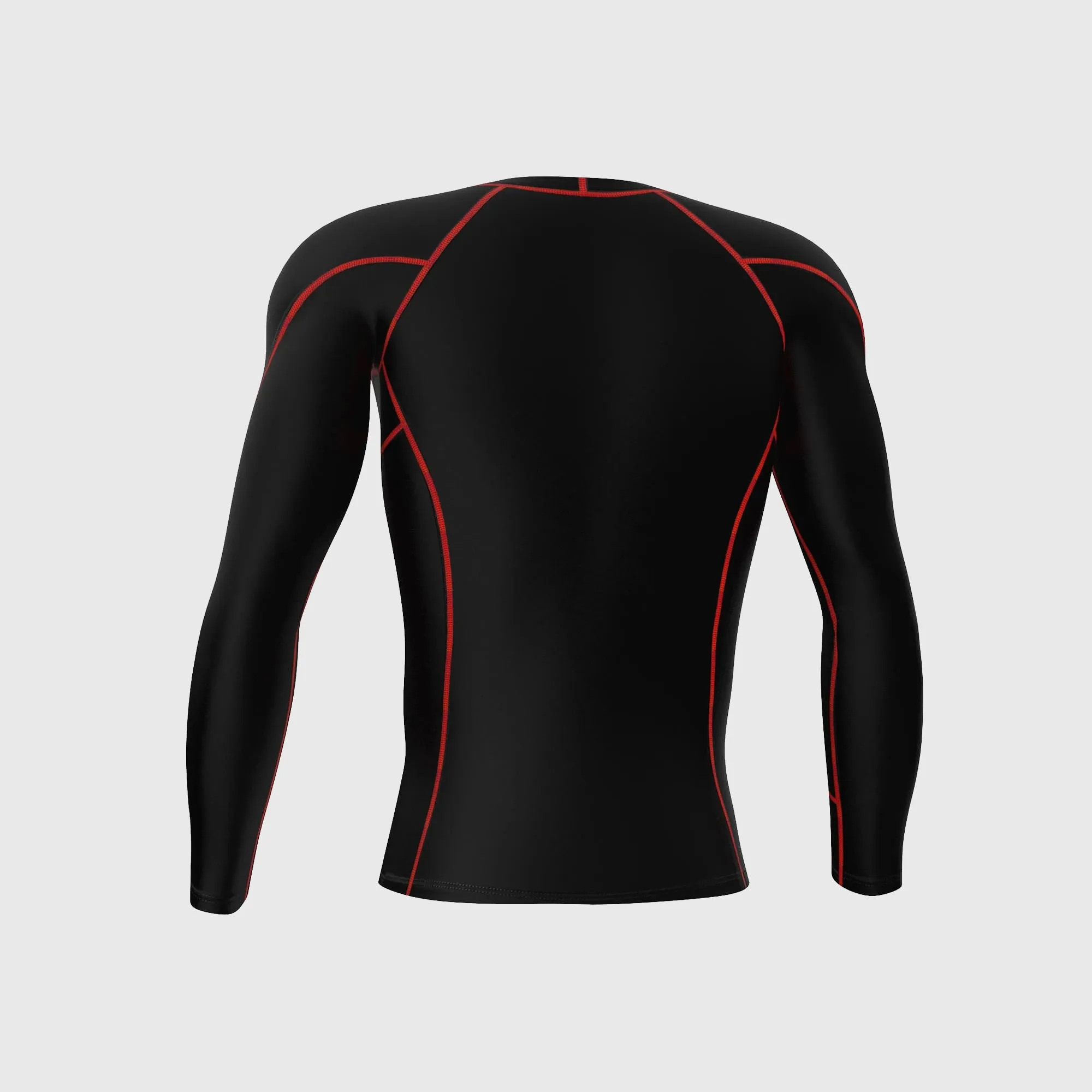 Fdx Thermolinx Red Men's & Boy's Base Layer Thermal Winter Compression Top