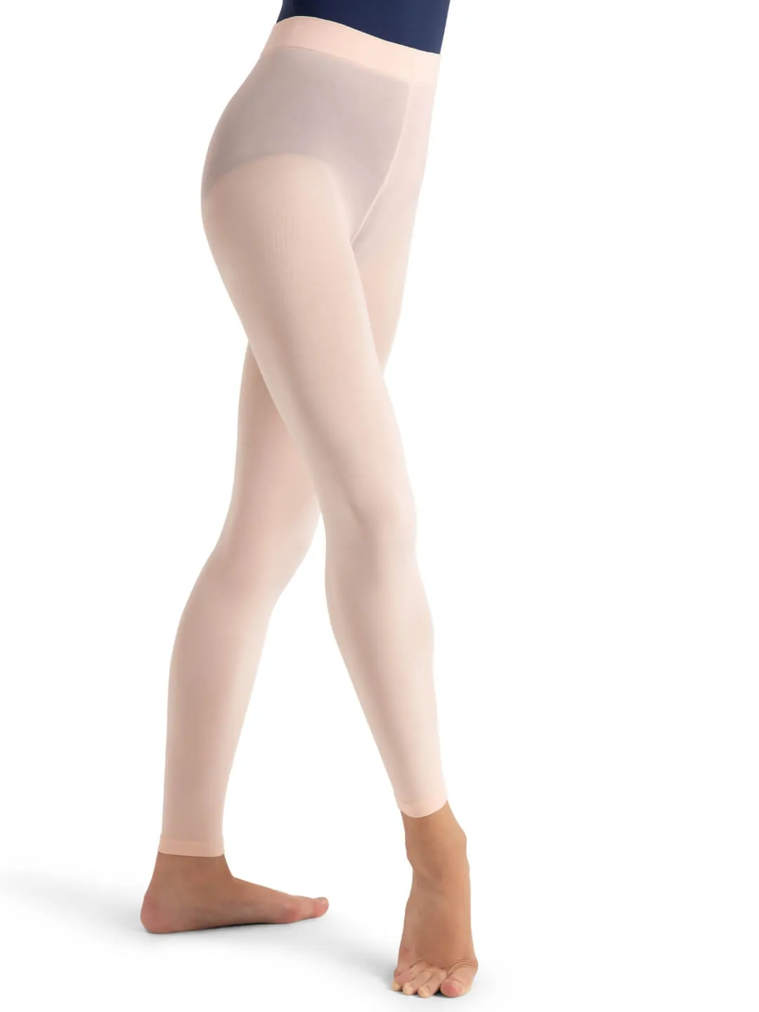 Footless Tight w Self Knit Waist Band