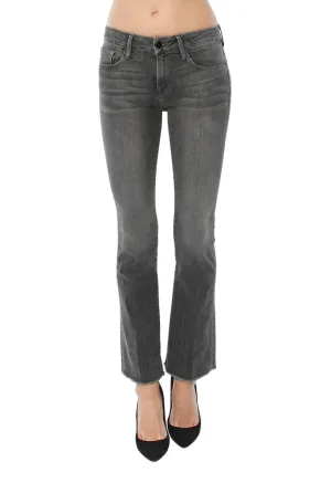 FRAME Denim Le Mini Bootcut Jean With Raw Edge