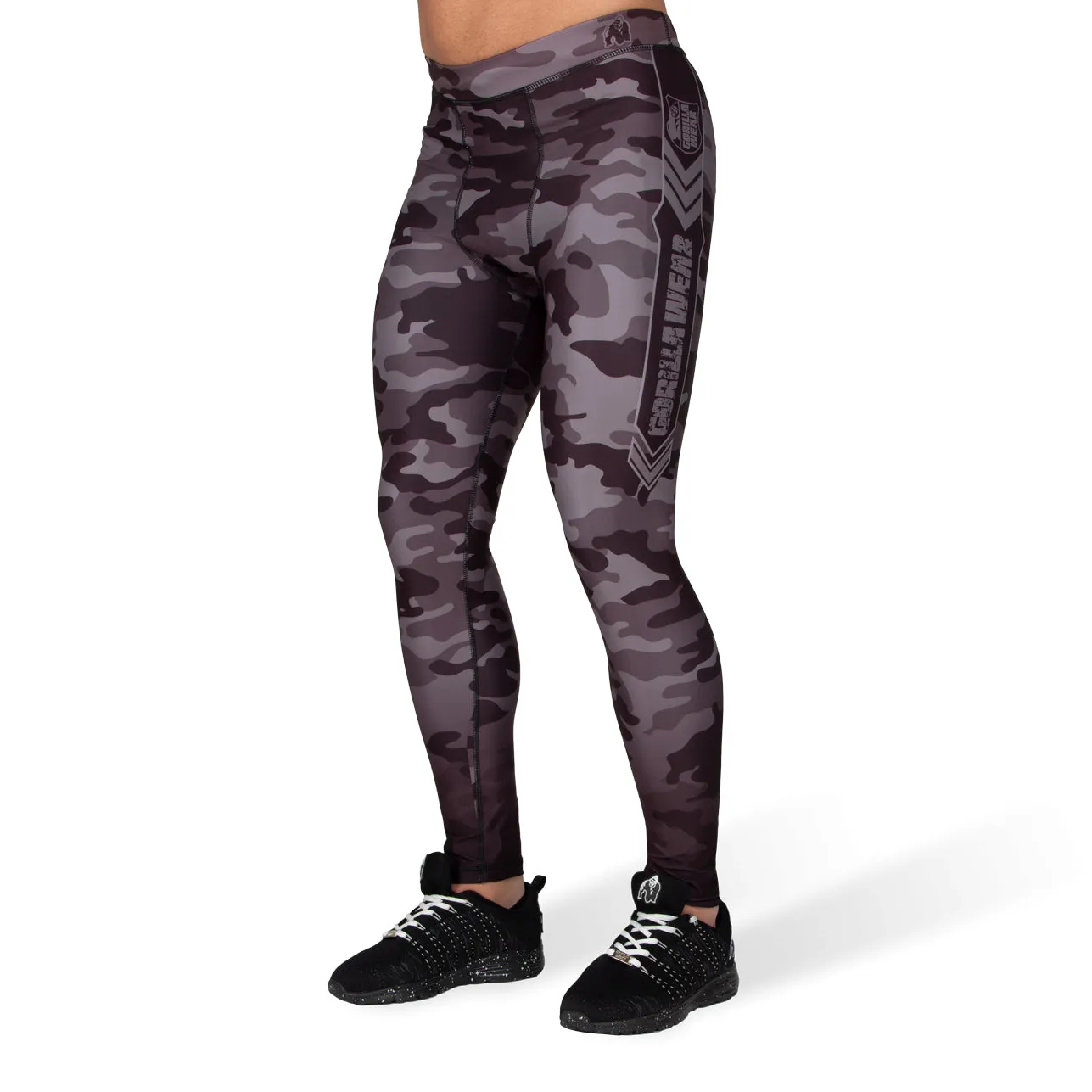 Franklin Men's Tights - Black/Gray Camo