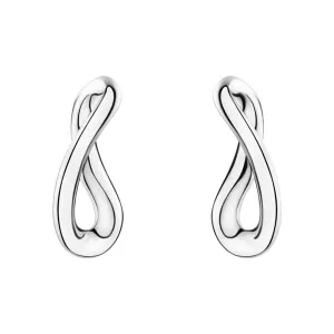 Georg Jensen Sterling Silver Infinity Stud Earrings