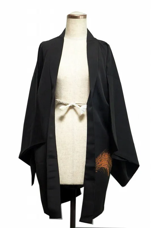 ha0059 haori - haorijJacket -   Japanese vintage jacket silk