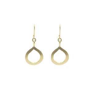 Half Infinity Gold Earrings