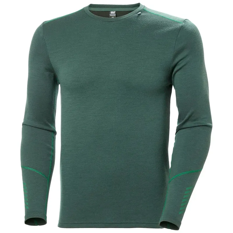 Helly Hansen Men's LIFA Merino Midweight Crew Base Layer Top