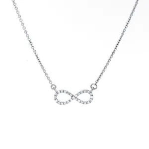 Infinity Diamond Necklace