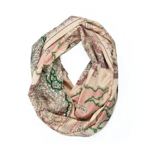 Infinity Escape Map Scarf Z99V006