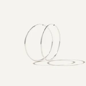 Infinity Small Hoop Earring Sterling Silver - Size 16