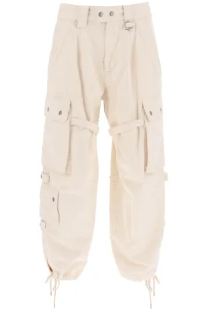 Isabel marant 'elore' cargo pants in cotton