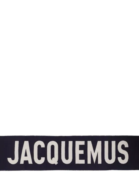 Jacquemus   L&#x27;Echarpe Jacquemus wool scarf 