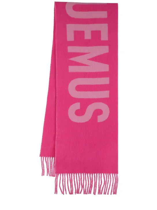 Jacquemus   L&#x27;Echarpe Jacquemus wool scarf 