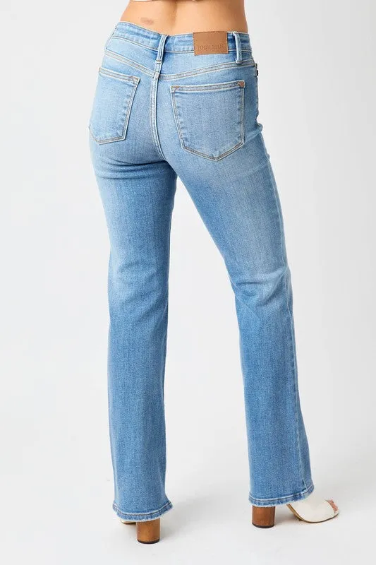 Judy Blue Mid Rise Vintage Bootcut Jeans