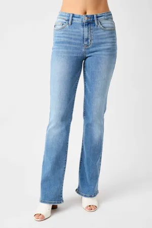 Judy Blue Mid Rise Vintage Bootcut Jeans