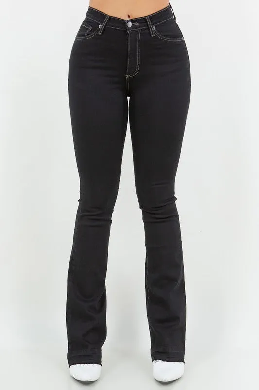 Judy Boot Cut Jean in Black