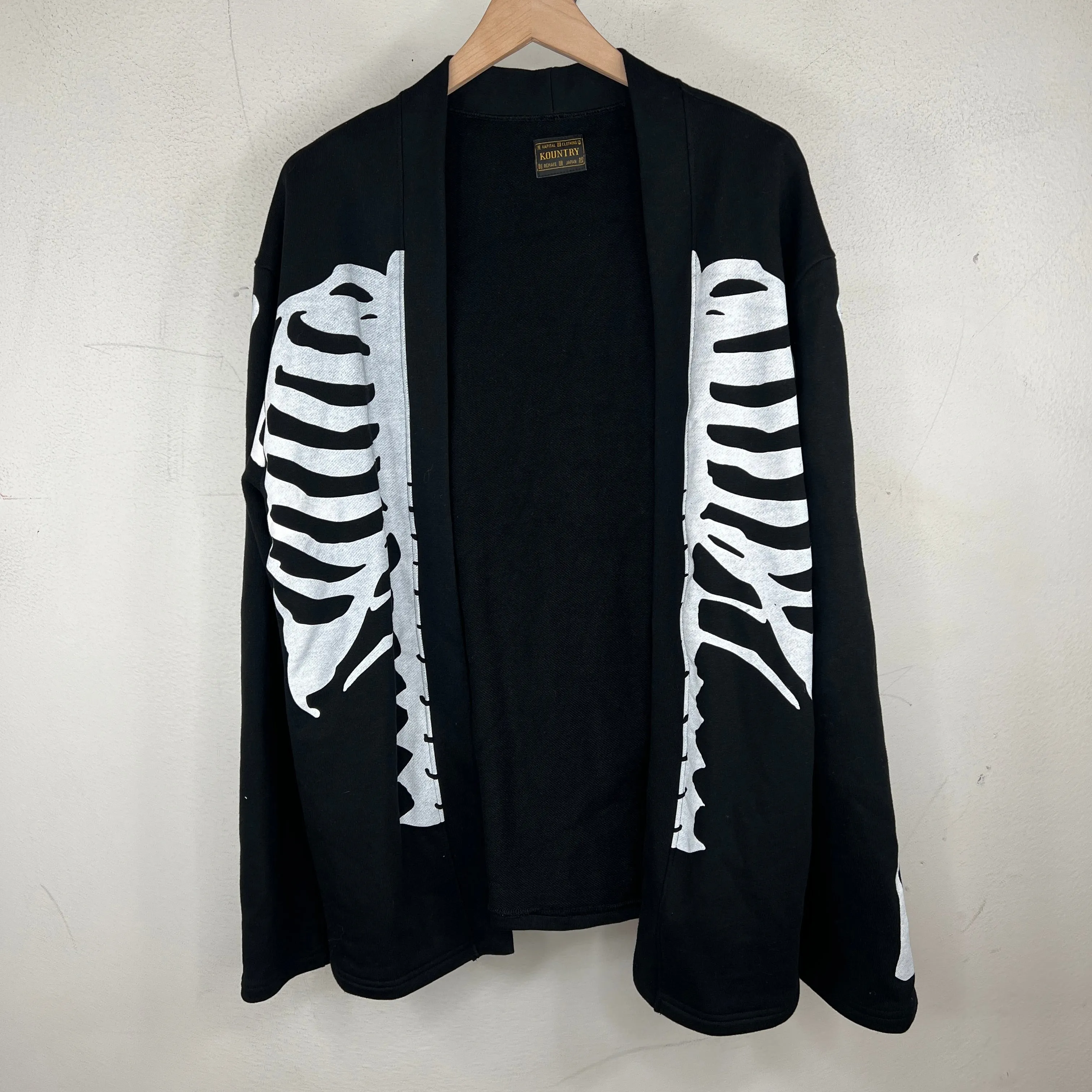 Kapital Skeleton Print Cardigan