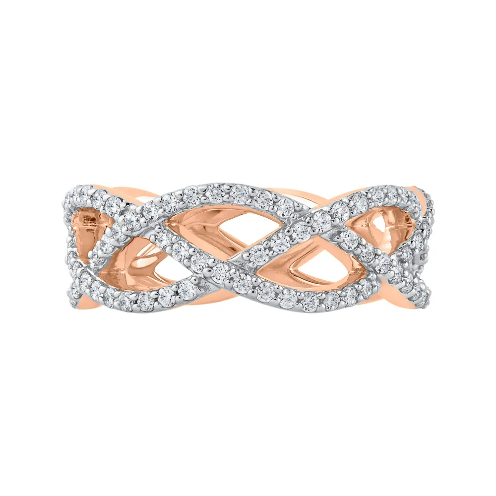 KATARINA 1 cttw Diamond Infinity Eternity Ring