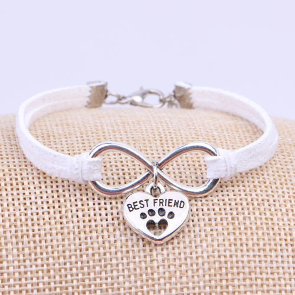 KITTEN PAW INFINITY BEST FRIEND BRACELET