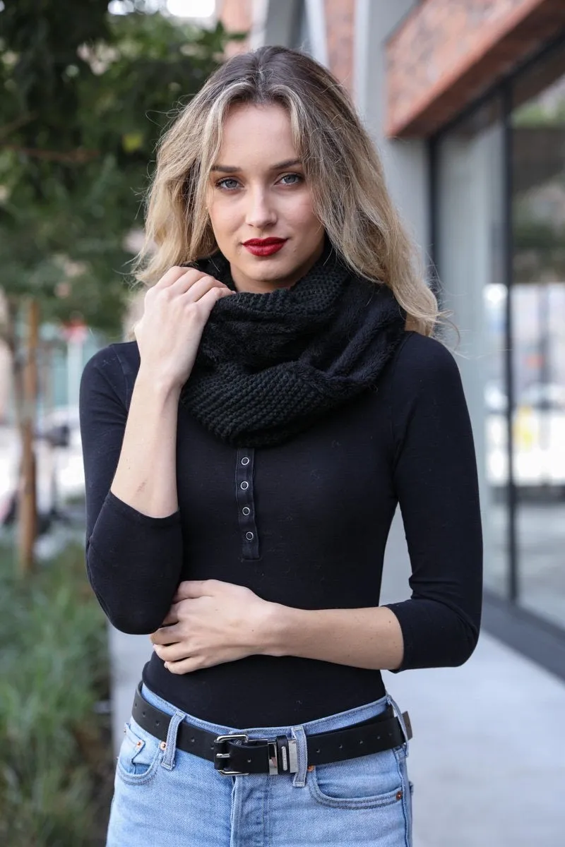 Knit Infinity Scarf