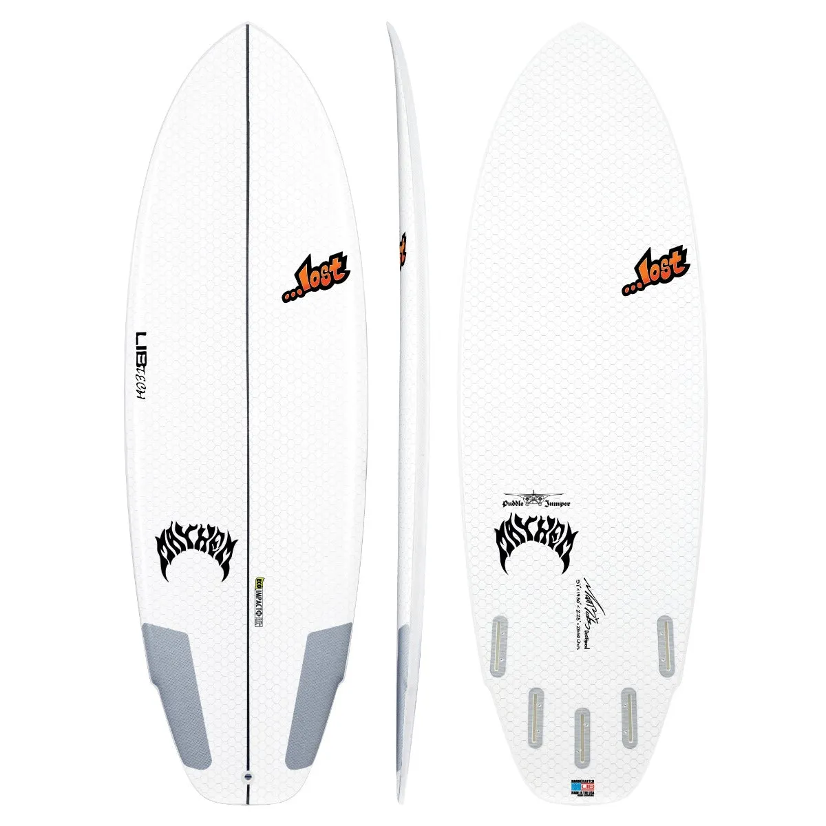 Lib Tech Lost Puddle Jumper ecoIMPACTO 5'3 x 20 x 2 5/16 Surfboard