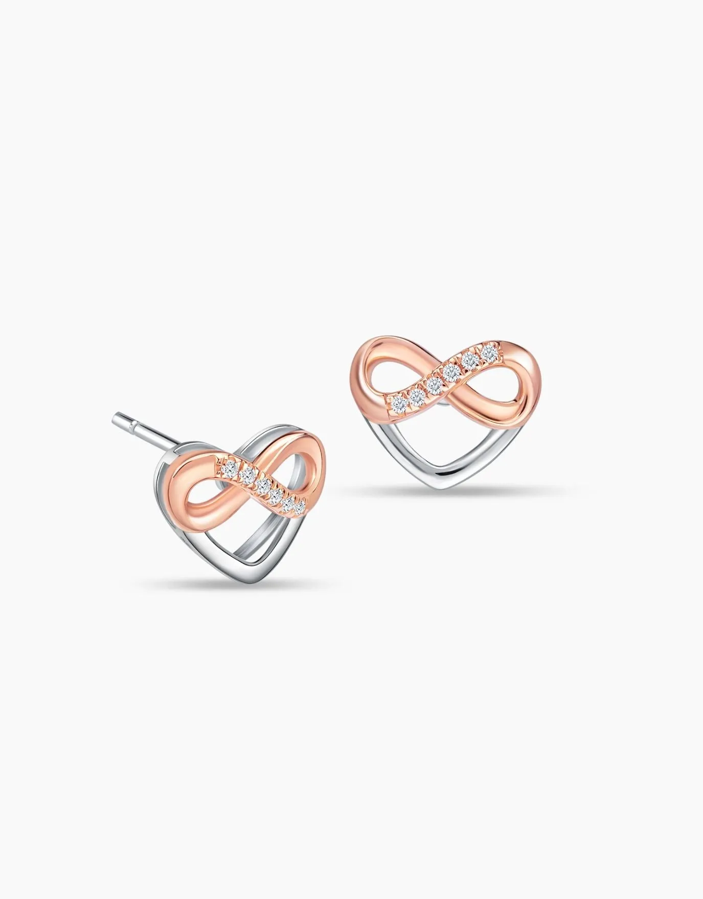 LVC Destiny Forever Love Diamond Earrings