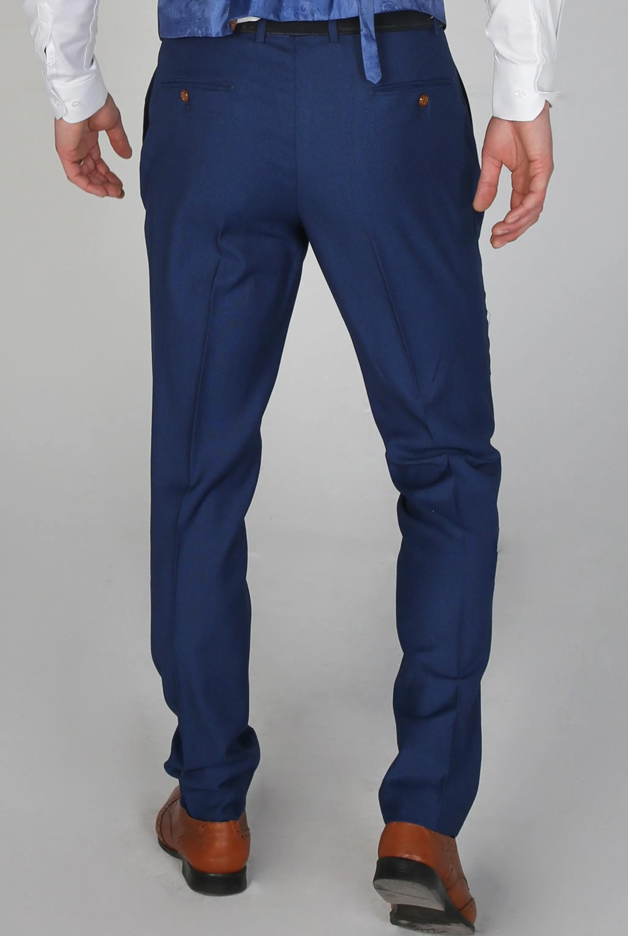 Men's Mayfair Blue Trousers