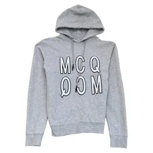 Men's Mcq Logo Jumper Grey Size M