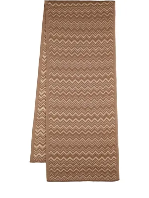 Missoni   Printed wool blend scarf 