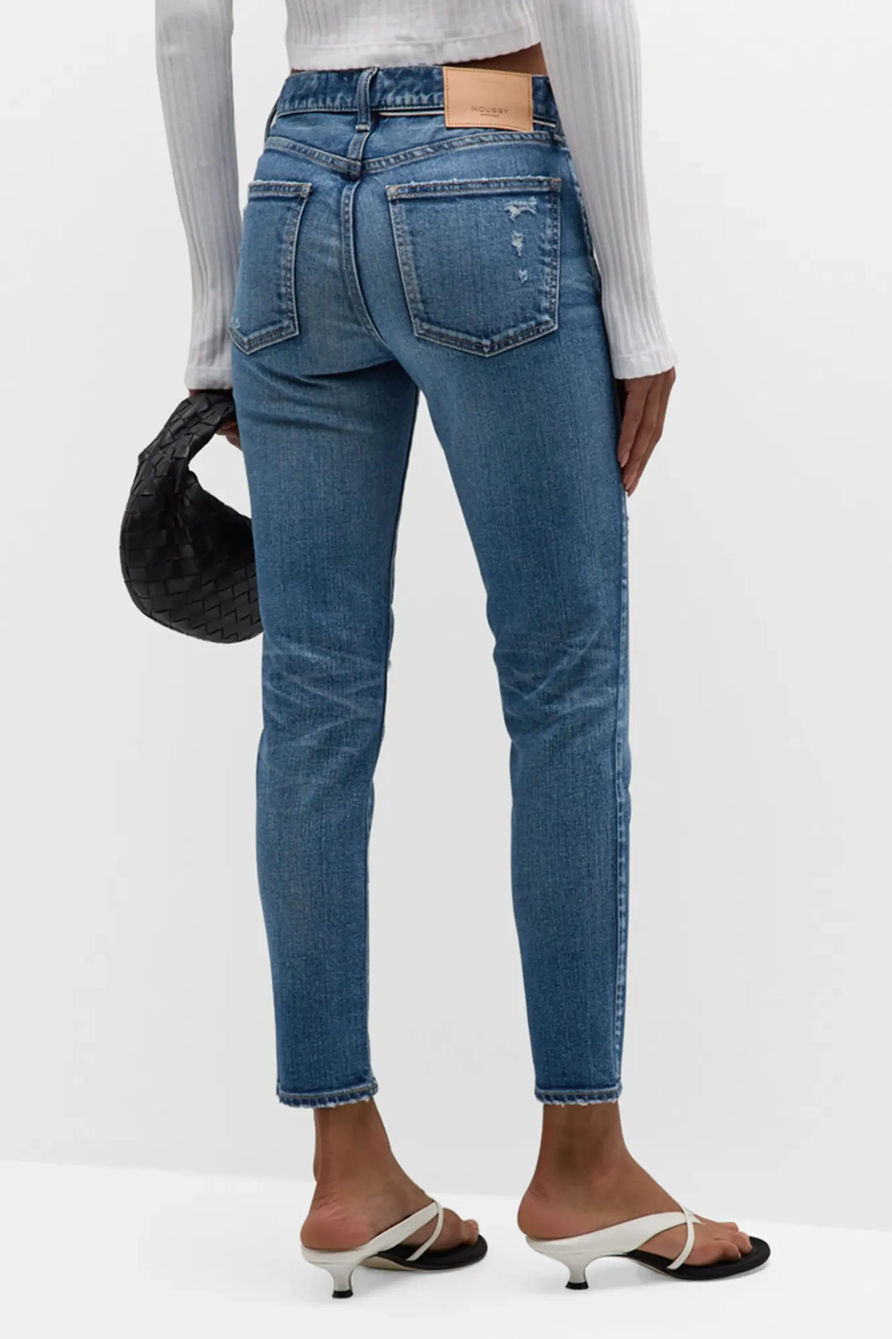 MOUSSY | MV Quail Trail Skinny - Light Blue