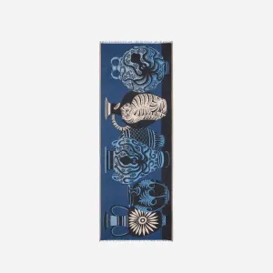 Mykonos Scarf in Blue - Inoui Editions