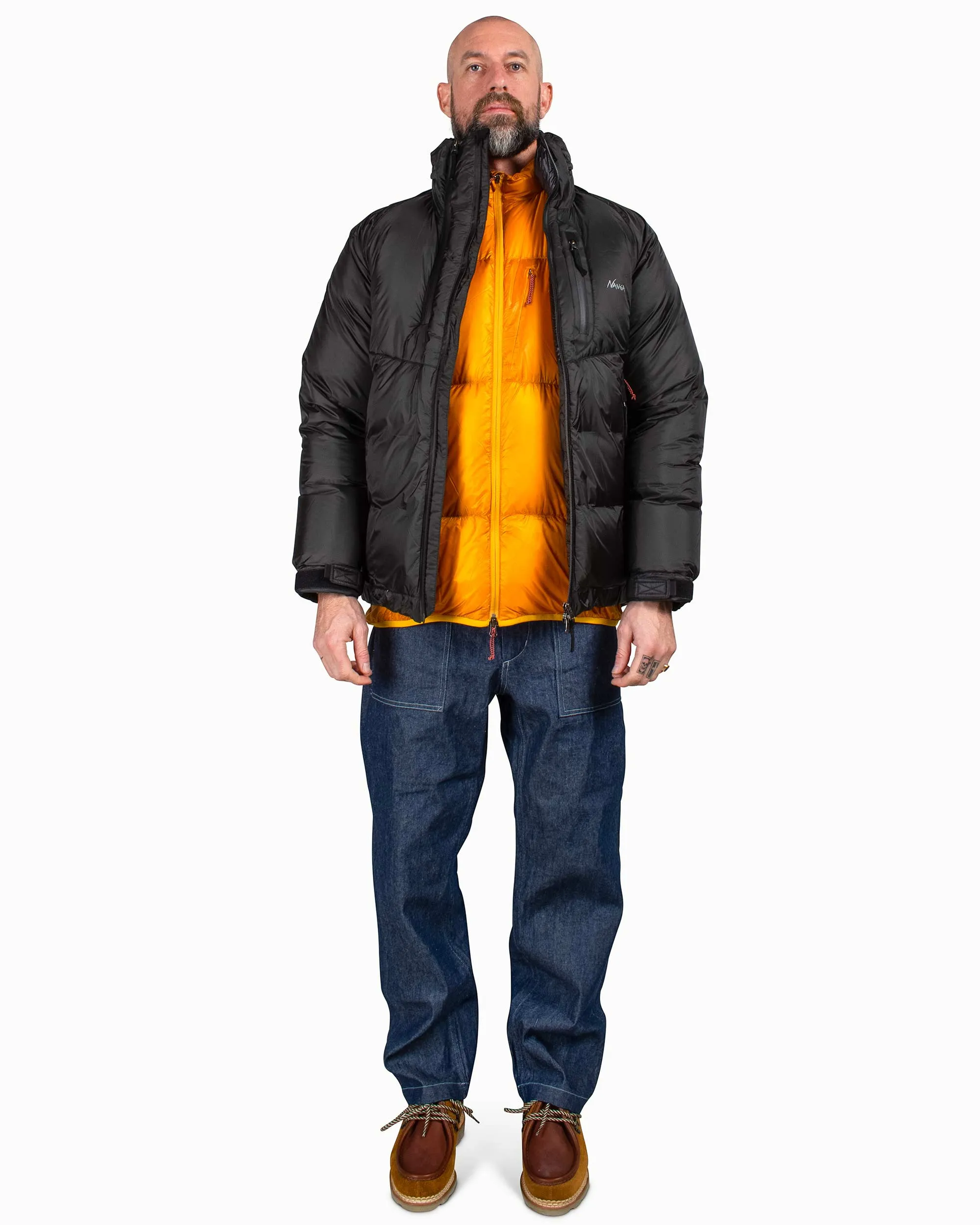 Nanga Aurora Light Stand Collar Down Jacket Black