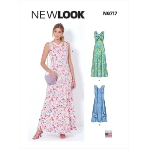 New Look Sewing Pattern N6717 Misses' Knit Dresses