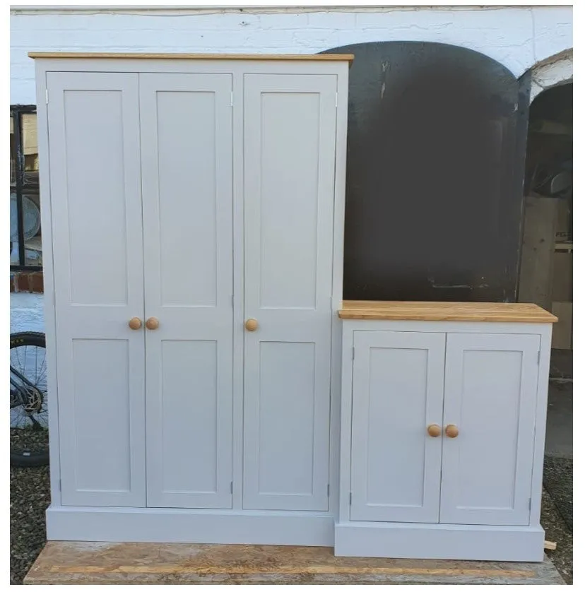 No 2 Combination.  **SHALLOW 5 Door Coat and Shoe Storage Combination Cupboard - OPTION 1 📢 ADD TO CART to UNLOCK TODAYS DEAL