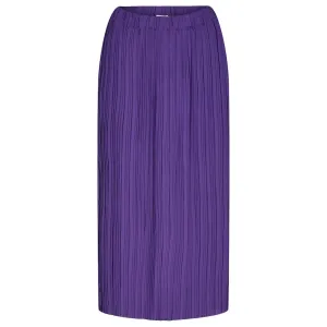 Numph Womens Agnes Skirt Tillandsia Purple