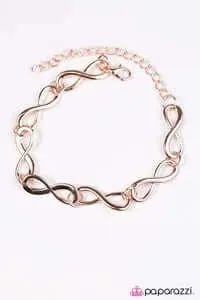 Paparazzi Accessories  - "GIVE ME TIME" #B617 Peg - Gold INFINITY BRACELET