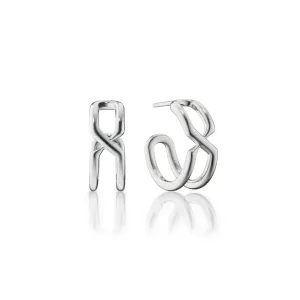 "The Symbol" Large Infinity Hoop Earrings