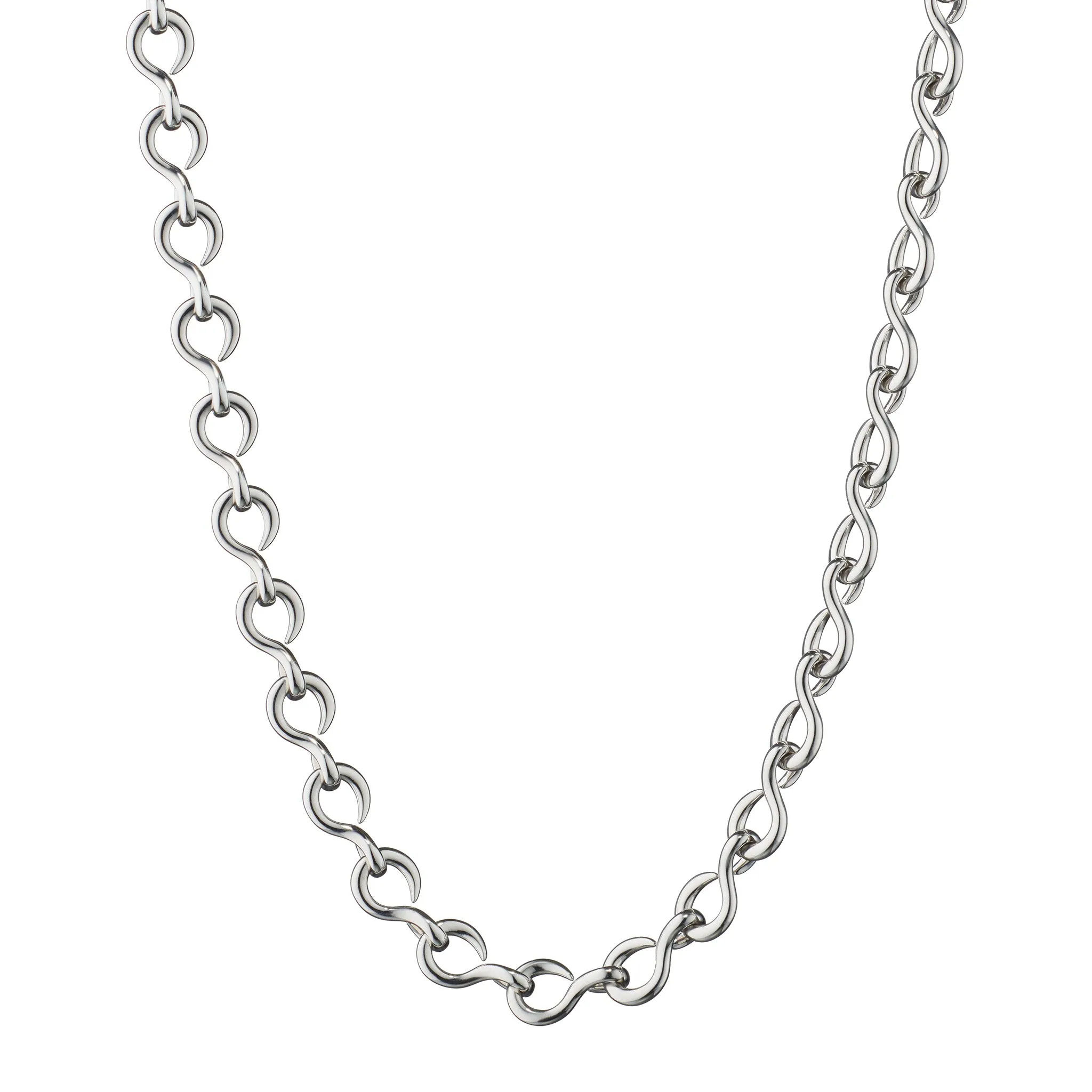 "The Twist" Midi Infinity Necklace