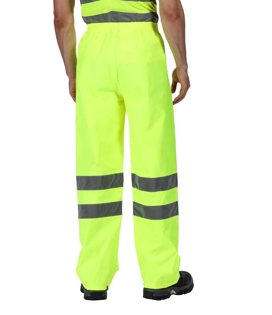 Regatta High Visibility Pro Packaway Overtrousers