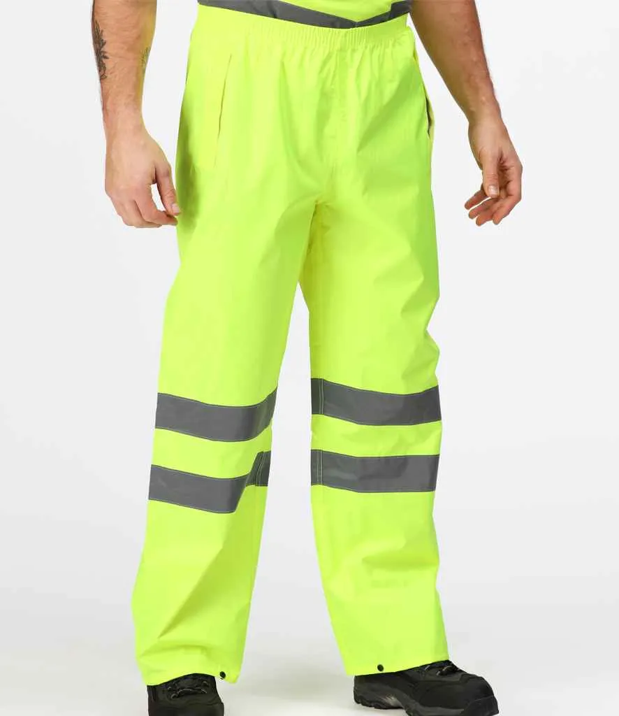 Regatta High Visibility Pro Packaway Overtrousers